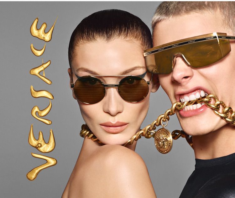 Versace store bling sunglasses