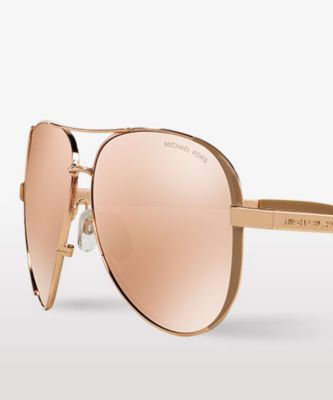 michael kors women's aviator sunglasses
