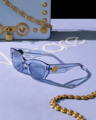 versace vintage blue tribute sunglasses